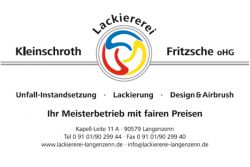 Sponsor Lackiererei Kleinschroth Fritzsche