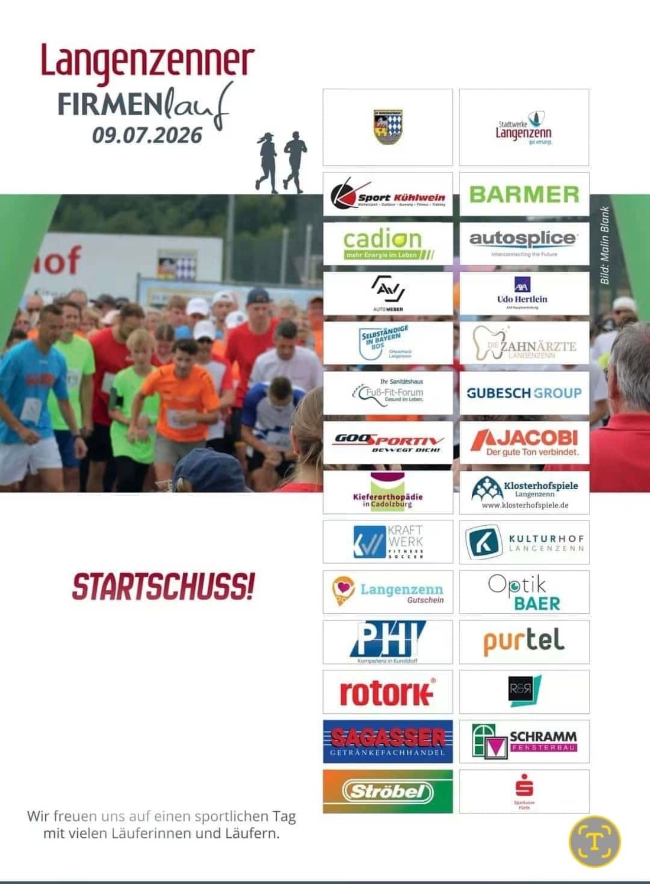 Gelungener Firmenlauf der Stadt Langenzenn bei uns am Sportgelände